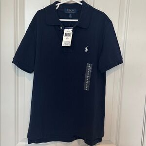 NWT Polo Ralph Lauren Navy Blue Polo Shirt